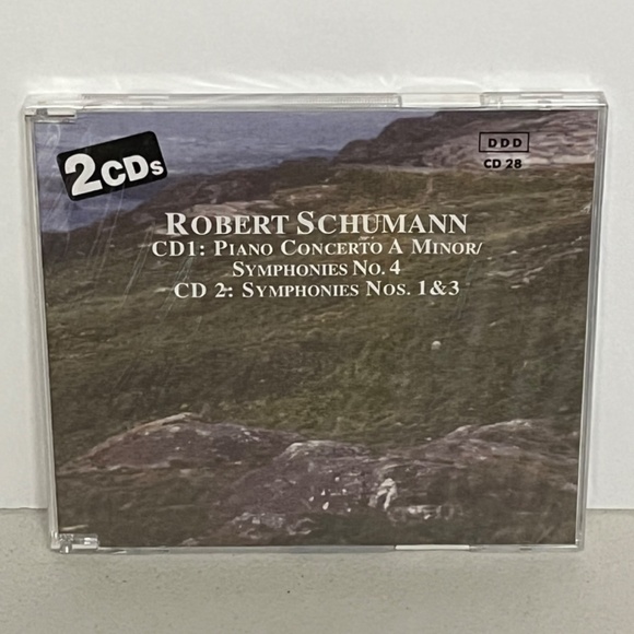 Robert Schumann Piano Concerto A Minor Symphonies No 4 & 1 & 3 CD - Picture 1 of 5